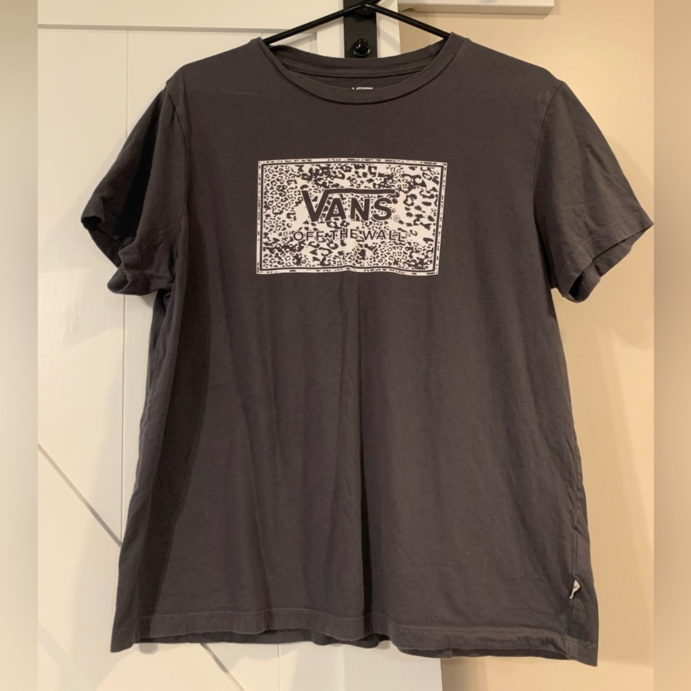 Vans Women's Gray Short Sleeve Tee